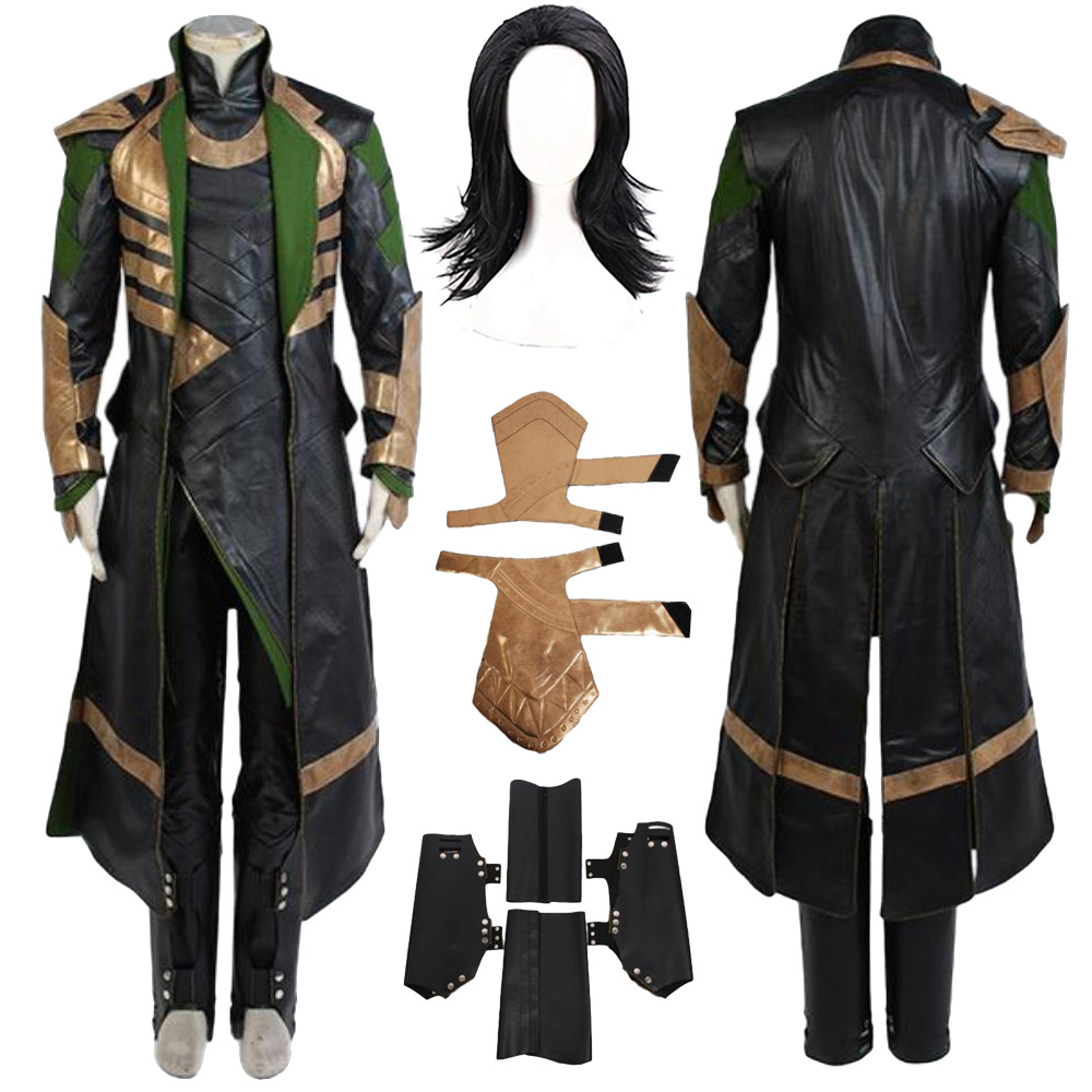 Leather Work Pants - Loki Cosplay Costume de combat fantastique