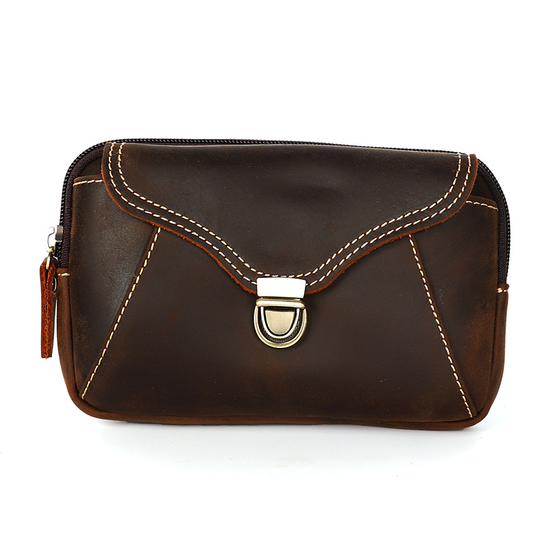 Leather Work Pants - Sac de ceinture en cuir pour