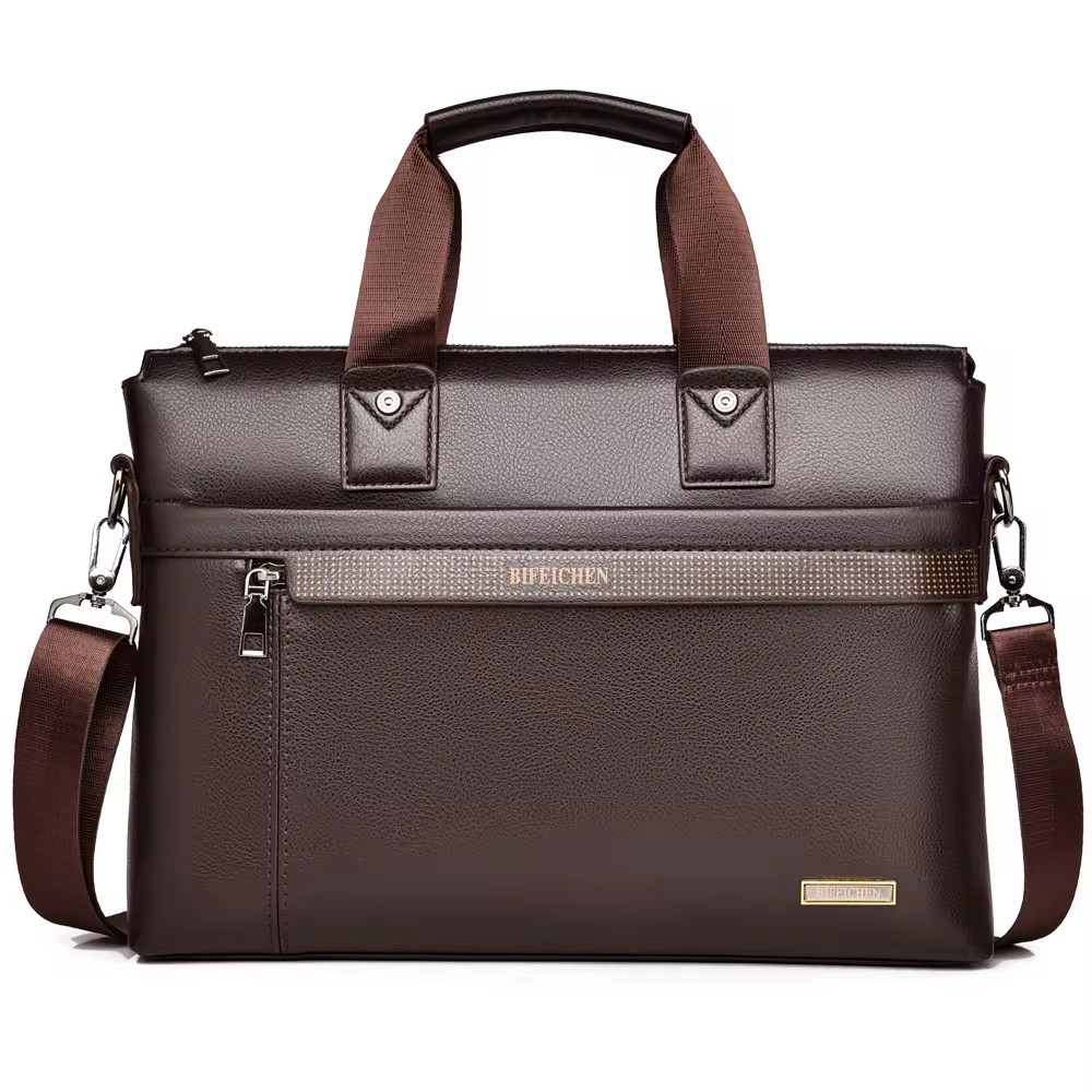 Leather Work Bag Mens - Nouvelle Sacoche Homme 2026 de Haute