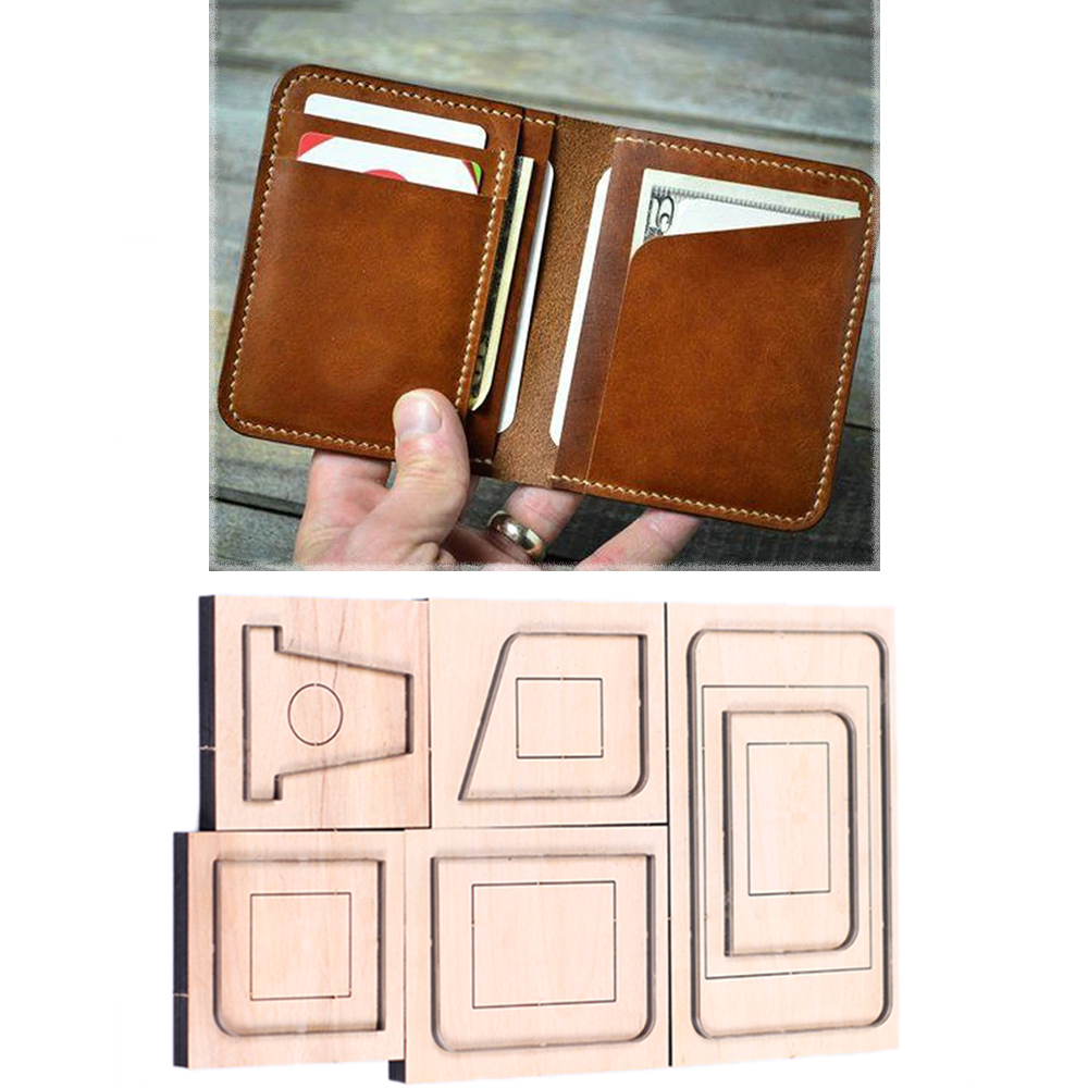Leatherwork Projects - Bricolage artisanat du cuir simple porte-carte