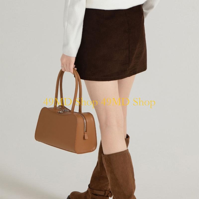 Leather Work Duffle - 49MD – à bandoulière pour femmes,