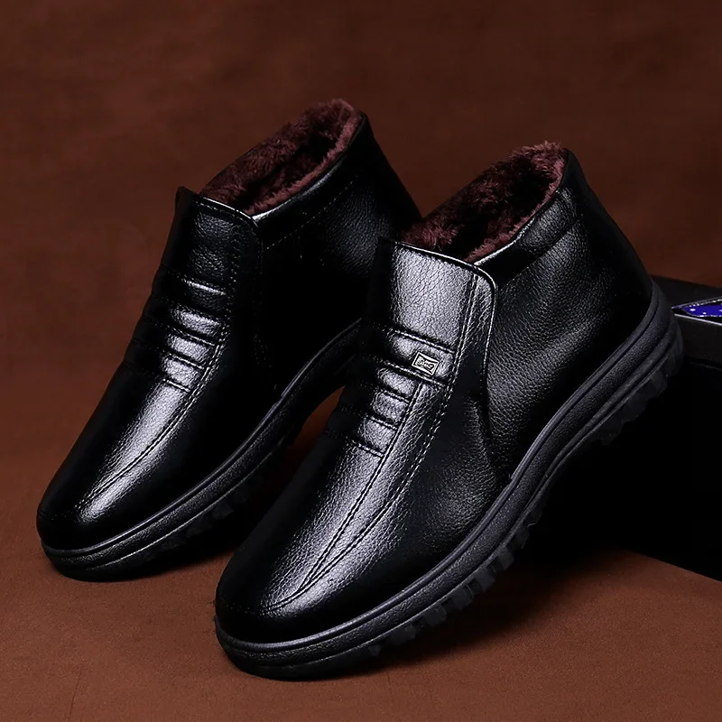 Bottes en cuir décontractées à - Leather Work Flats avis et prix