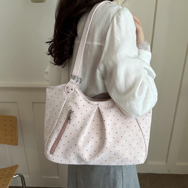Sac fourre-tout coréen à pois, - Leather Work Duffle avis et prix