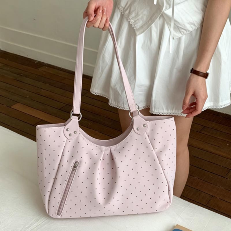 Sac fourre-tout coréen à pois, - Leather Work Duffle avis et prix