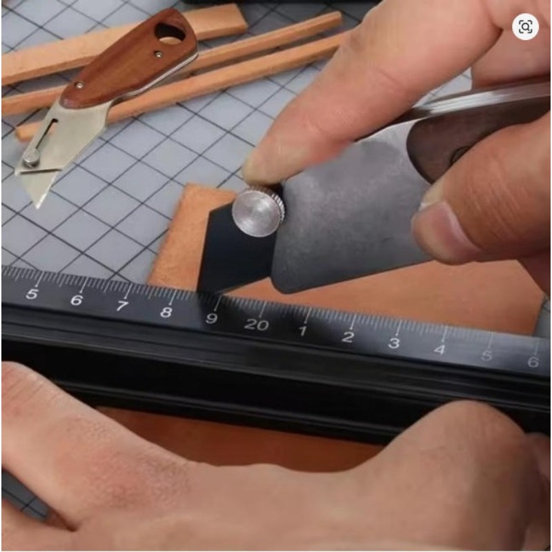 Couteau trapézoïdal en acier i - Leatherwork Projects avis et prix