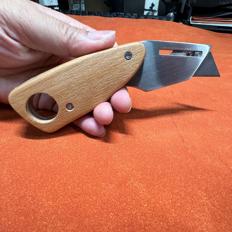 Couteau trapézoïdal en acier i - Leatherwork Projects avis et prix