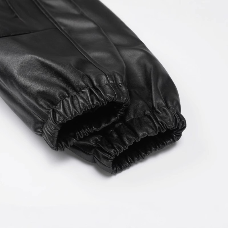 Veste en cuir PU ACOMOSON, sty - Leather Work Jacket Mens avis et prix