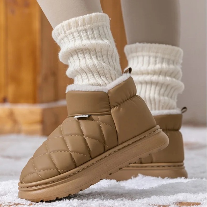 Pantoufles d'hiver doublées de - Leather Work Flats avis et prix