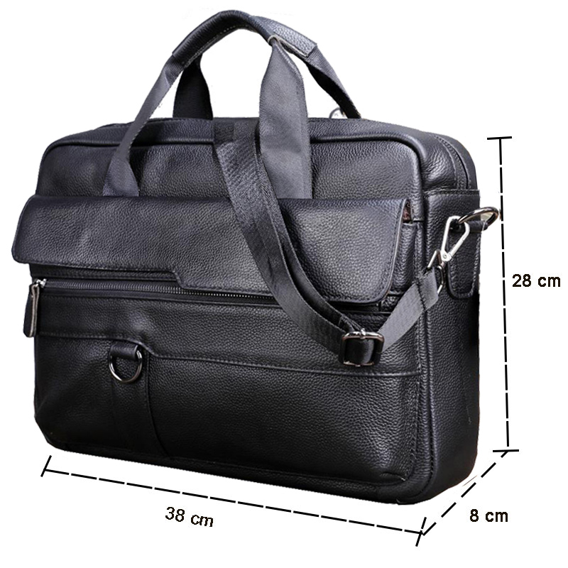 Grand sac à main en cuir vérit - Leather Work Bag Mens avis et prix