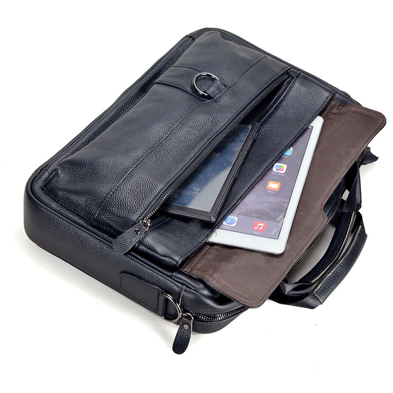 Grand sac à main en cuir vérit - Leather Work Bag Mens avis et prix