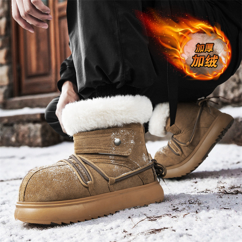2025 nouveaux hommes d'hiver b - Leather Work Flats avis et prix