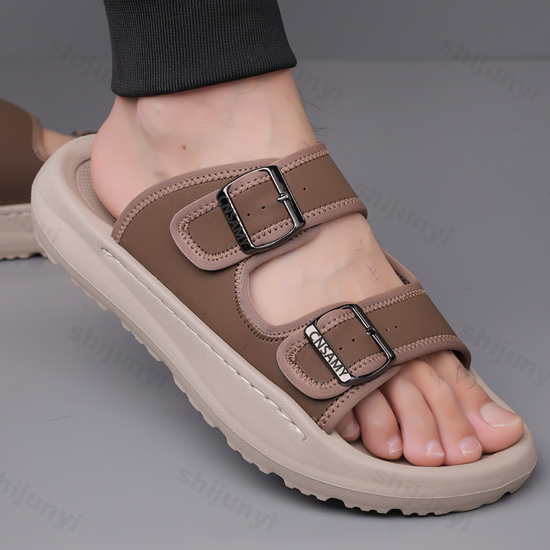 Pantoufles pour hommes 2025 ét - Leather Work Flats avis et prix