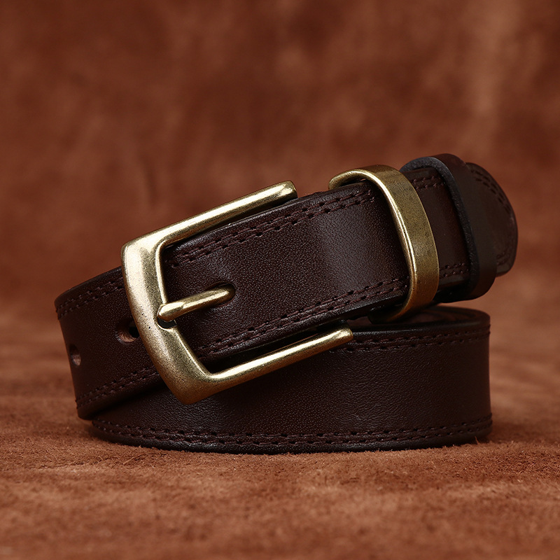 2.8CM dames peau de vache Pure - Leather Work Jeans avis et prix