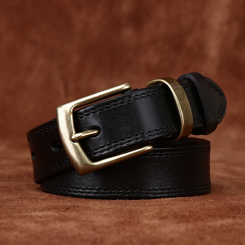 2.8CM dames peau de vache Pure - Leather Work Jeans avis et prix