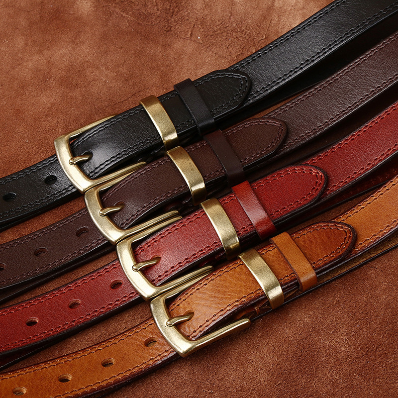 2.8CM dames peau de vache Pure - Leather Work Jeans avis et prix