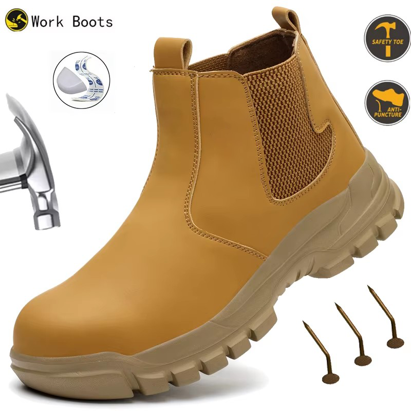 Bottes de travail de sécurité  - Leather Work Flats avis et prix