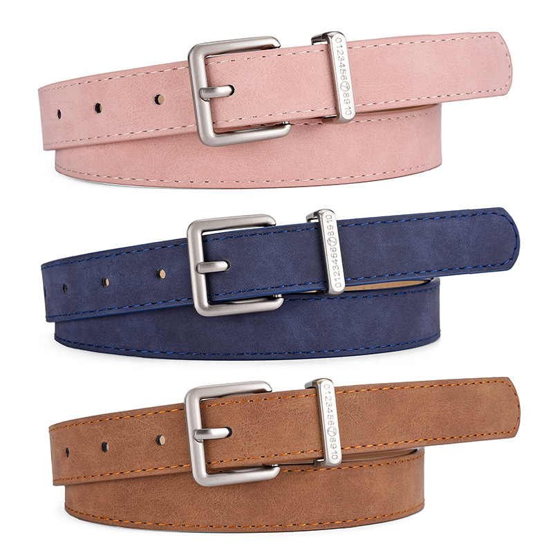 Ceinture femme mode boucle ard - Leather Work Jeans avis et prix