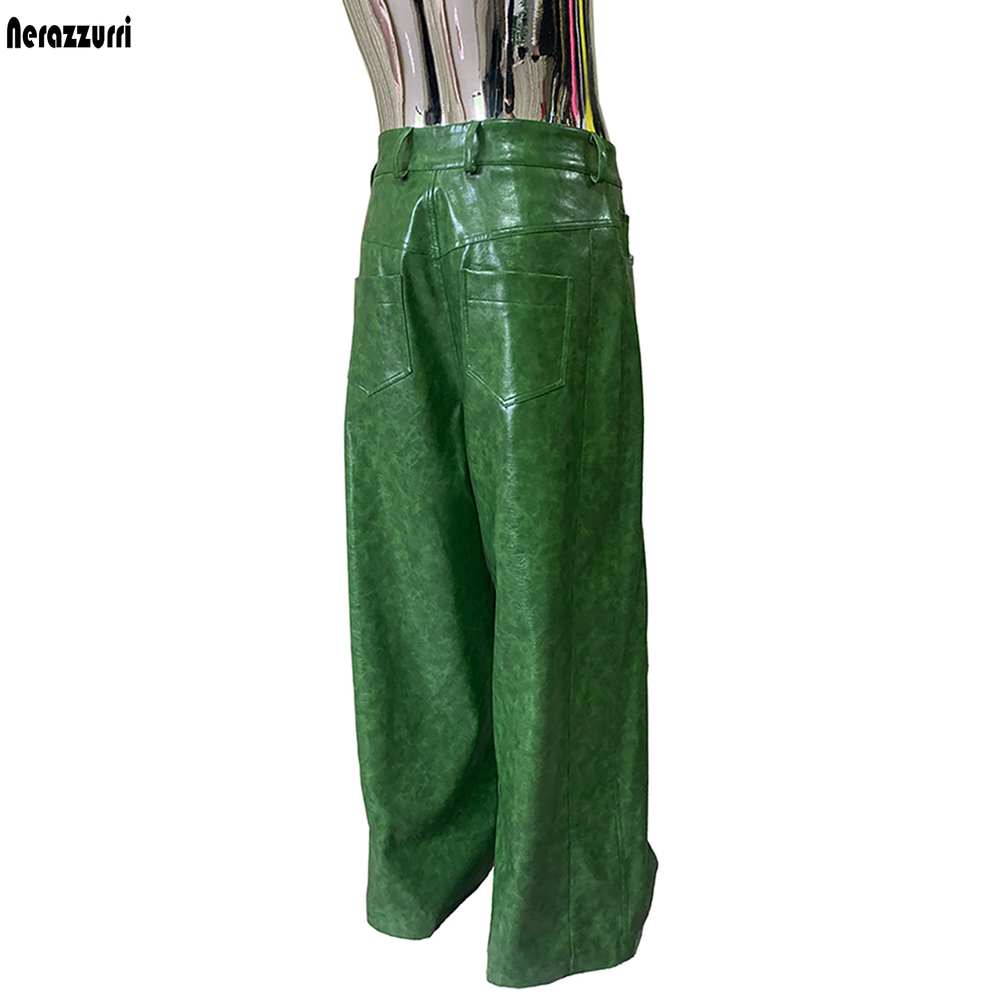 Pantalon large imperméable ver - Leather Work Pants avis et prix
