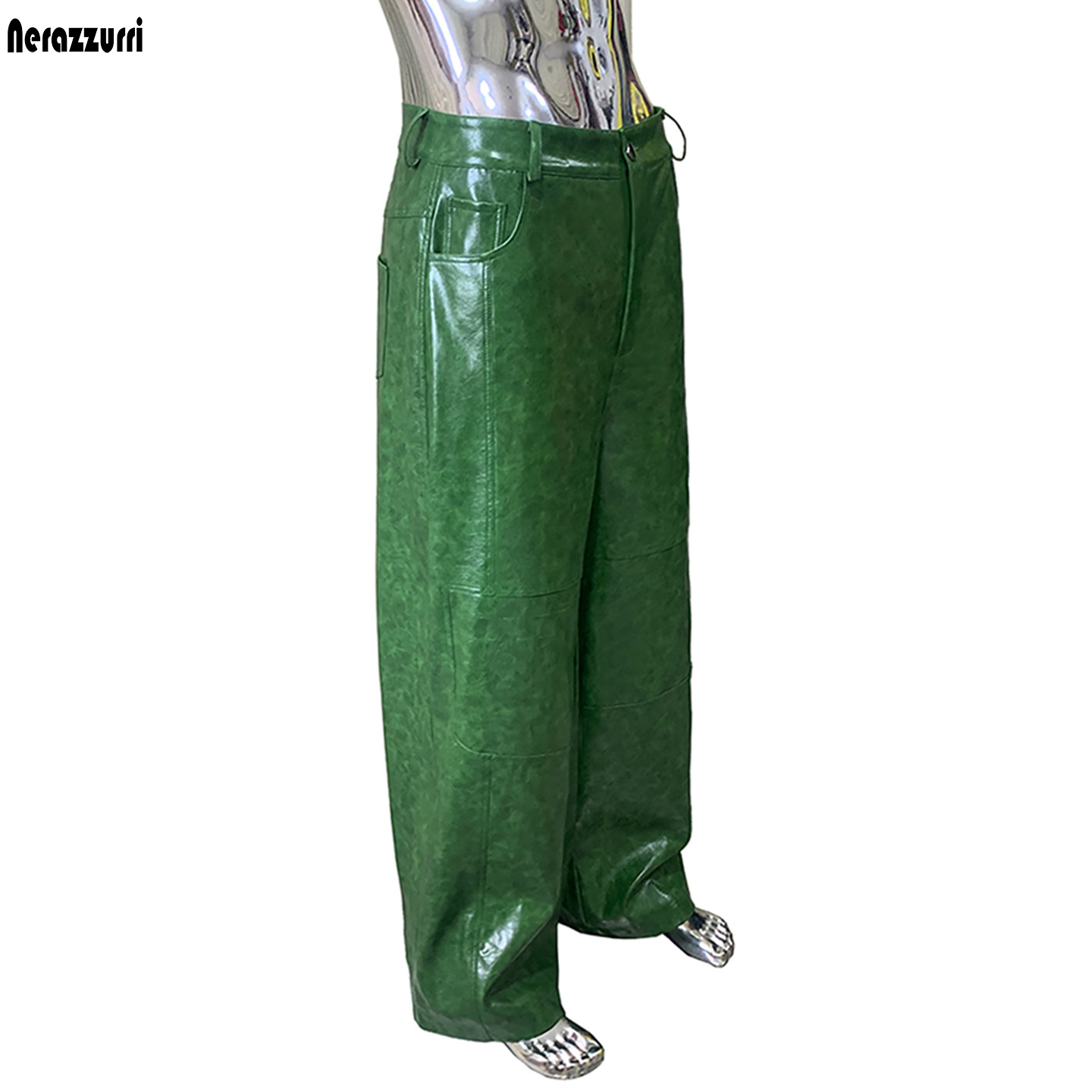 Pantalon large imperméable ver - Leather Work Pants avis et prix