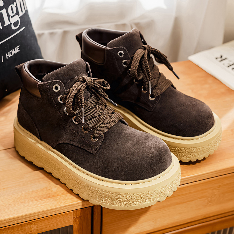 Bottes d'équitation en daim de - Leather Work Flats avis et prix