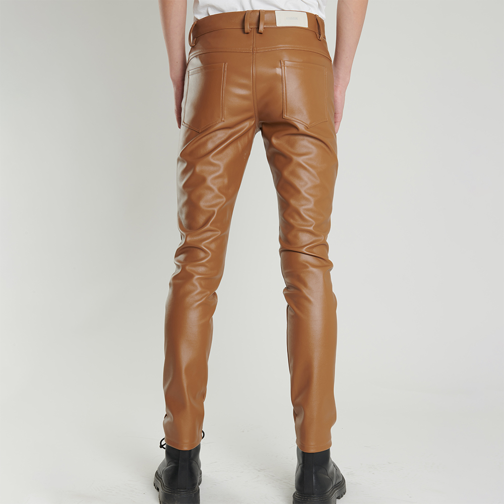 Pantalon en cuir pour hommes c - Leather Work Pants avis et prix