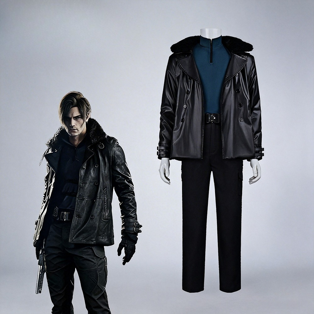 Costume de cosplay Leon Kenned - Leather Work Pants avis et prix