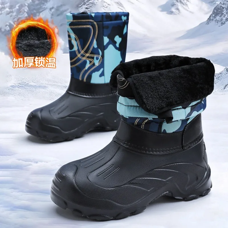 Bottes d'hiver montantes pour  - Leather Work Flats avis et prix