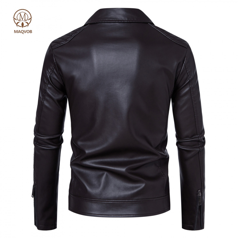 Veste en cuir pour homme ACOMO - Leather Work Jacket Mens avis et prix