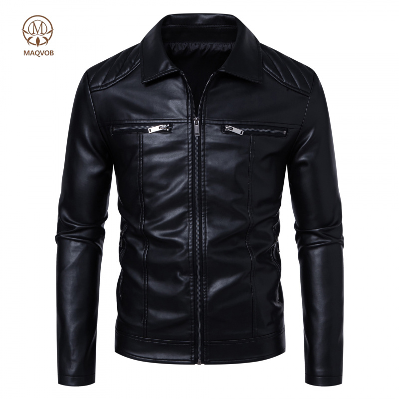 Veste en cuir pour homme ACOMO - Leather Work Jacket Mens avis et prix